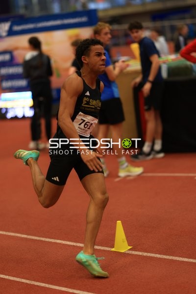 Athlet sprintet in München