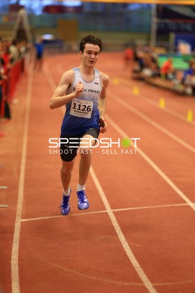 Athlet mit Startnummer 1126 in Aktion