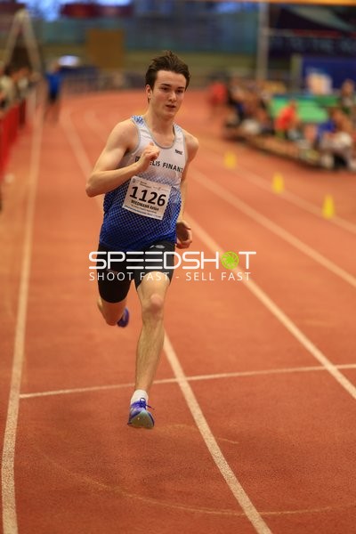 Athlet mit Startnummer 1126 in Aktion