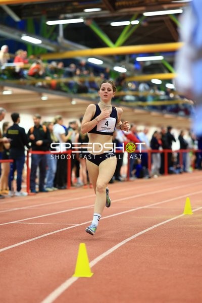 Athletin läuft in München