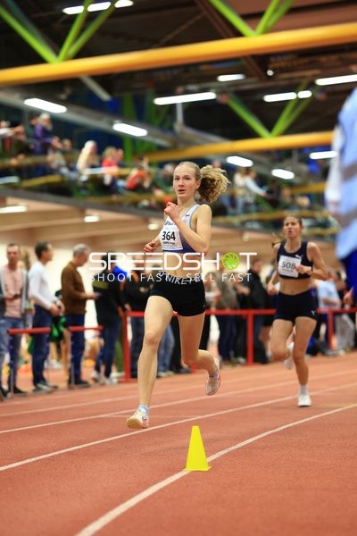 Athletin läuft in München