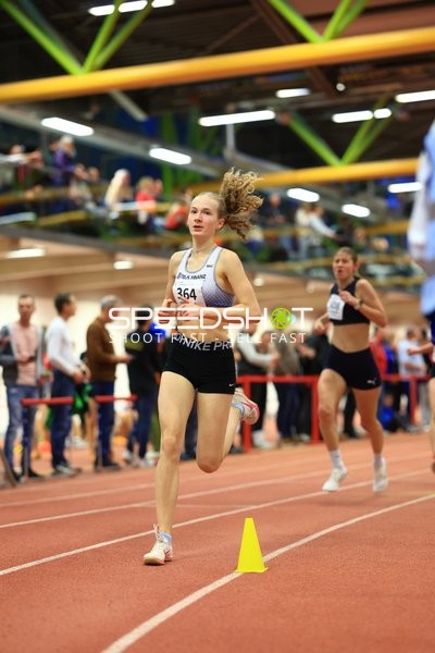 Athletin läuft in München