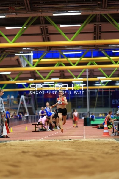 Athletin läuft in München