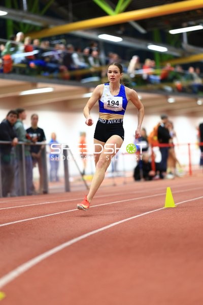 Athletin beim Weitsprung