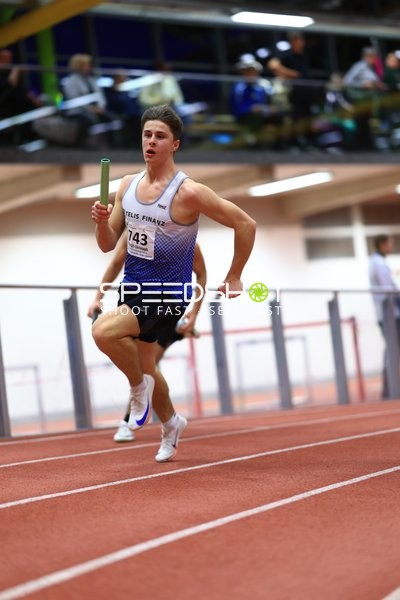 Staffelläufer in Aktion