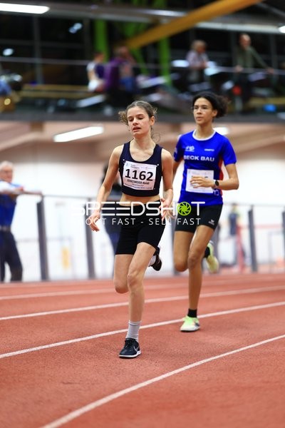 Leichtathletik-Läuferinnen in Aktion