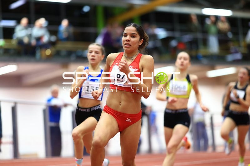 Athletinnen beim Hallenrennen in München
