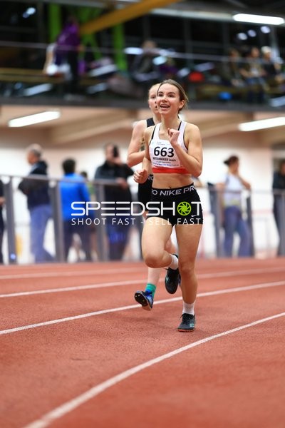 Athletin läuft in München