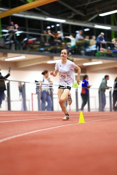 Athletin läuft in München