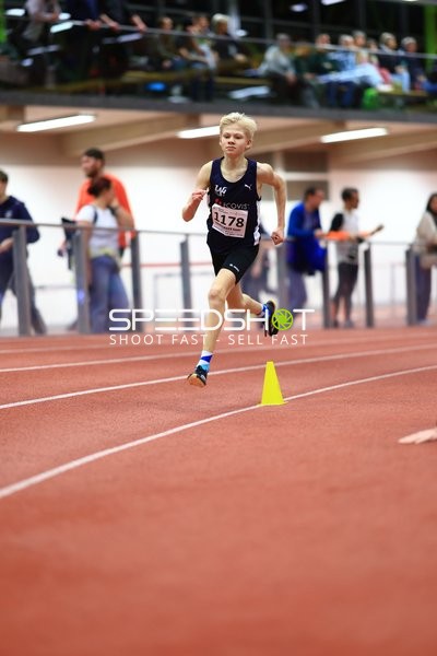 Athlet läuft bei Südbayrischer Meisterschaft