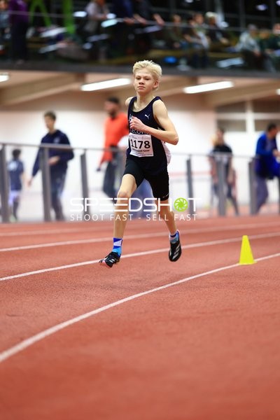 Athlet mit Startnummer 1178 in Aktion