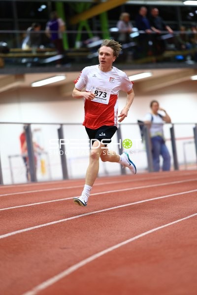 Athlet läuft in München