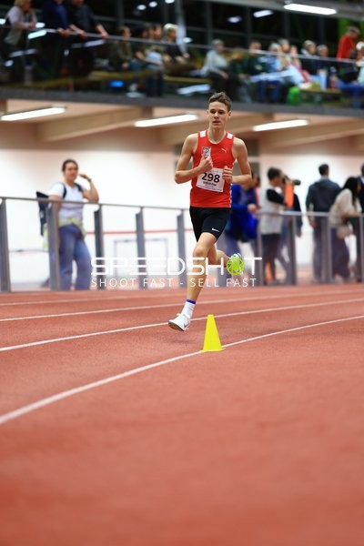 Athlet mit Startnummer 298 in Aktion