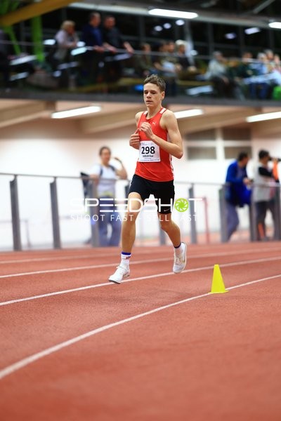 Athlet mit Startnummer 298 in Aktion