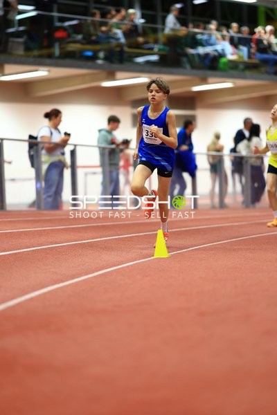 Athlet läuft in München