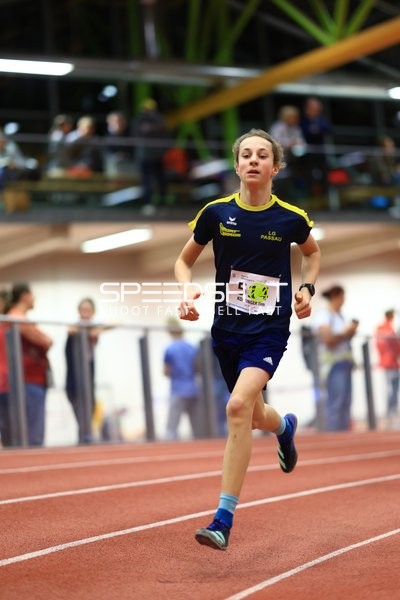 Athlet läuft bei Südbayrischer Meisterschaft