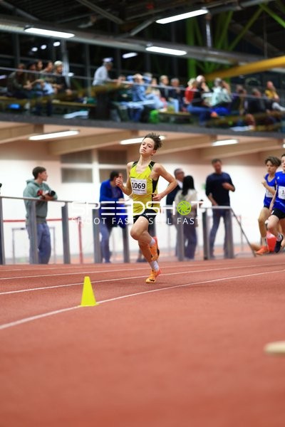 Athlet läuft bei Südbayrischer Meisterschaft