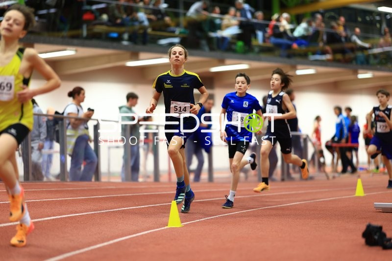 Jugendliche Athleten laufen in München