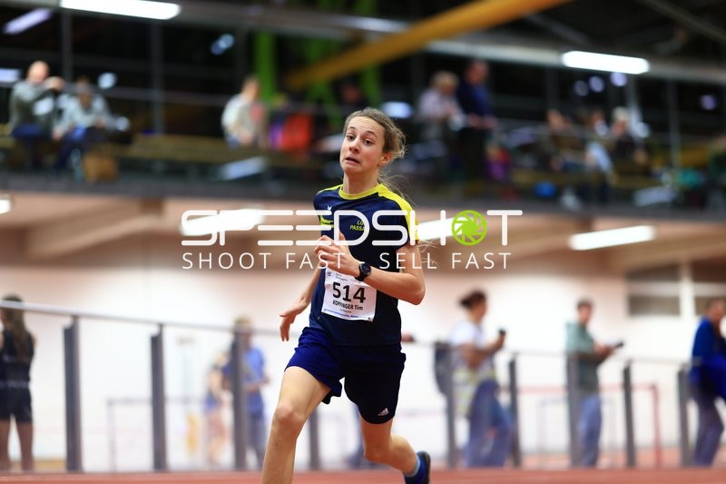 Läufer mit Startnummer 514 in Aktion