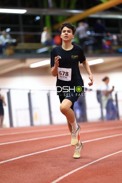 Athlet mit Startnummer 678 in Aktion