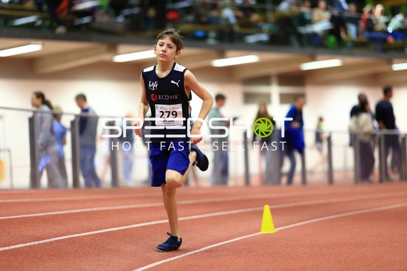 Athlet mit Startnummer 279 in Aktion