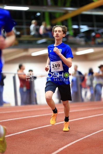 Athlet mit Startnummer 249 in Aktion