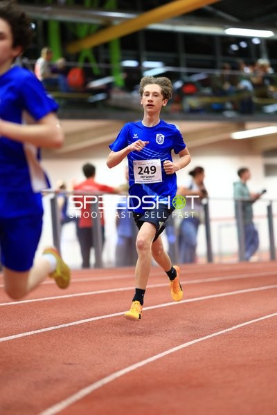 Athlet mit Startnummer 249 in Aktion