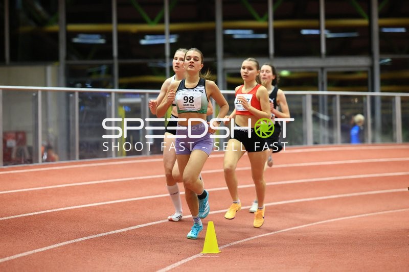 Läuferinnen in Aktion