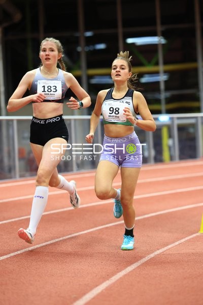 Läuferinnen in Aktion in München