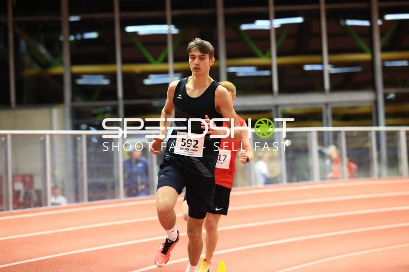 Läufer in Aktion in München