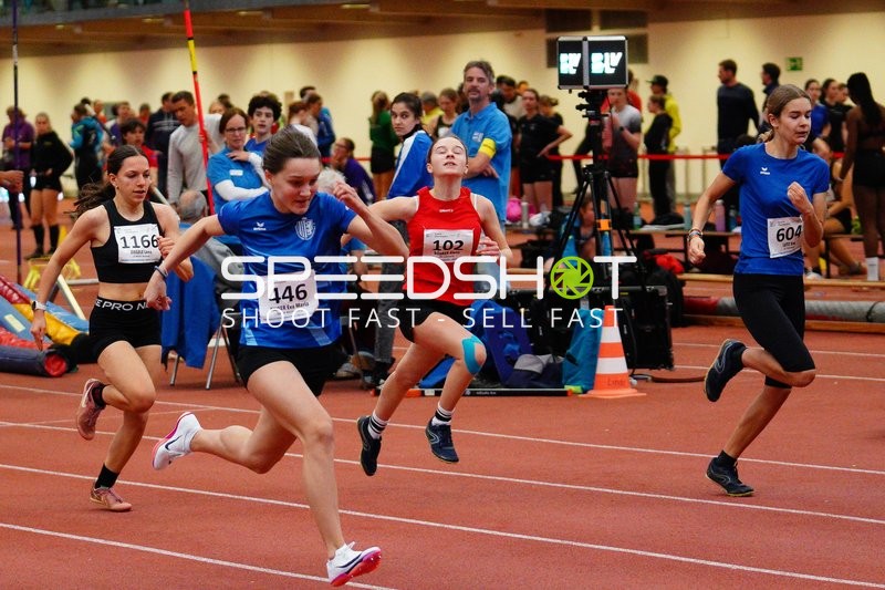 Sprint in der Werner-von-Linde-Halle