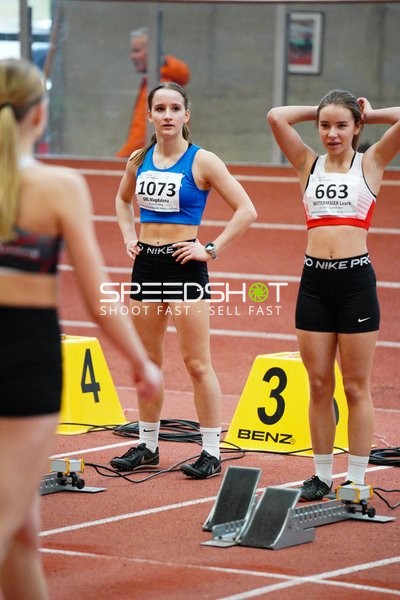 Athletinnen vor dem Start