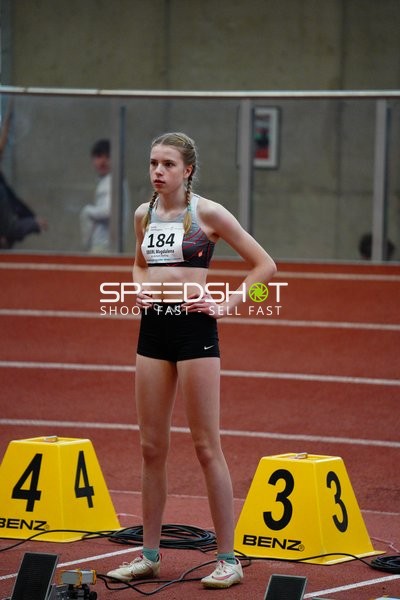 Startnummer 184 auf der Laufbahn