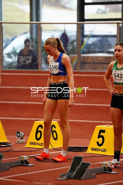 Athletinnen vor Start