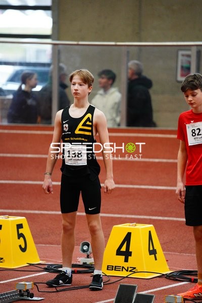 Startnummer 138 am Startblock