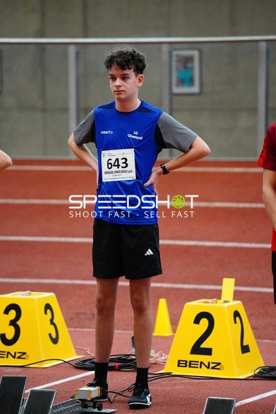 Athlet mit Startnummer 643 in Aktion