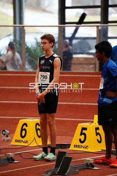 Athleten am Startblock