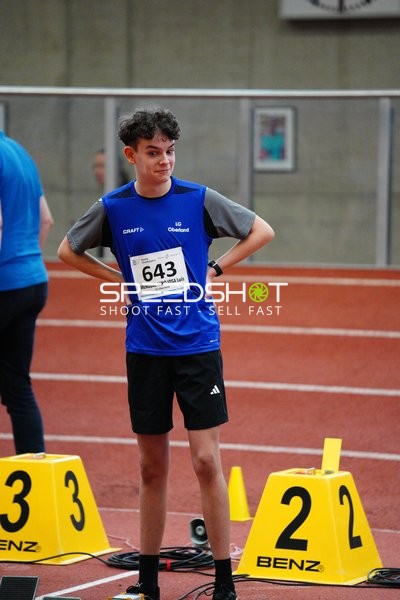 Athlet mit Startnummer 643 in Aktion