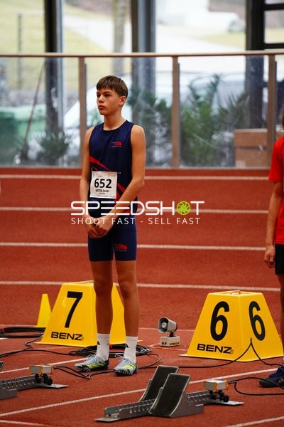 Athlet mit Startnummer 652 am Start