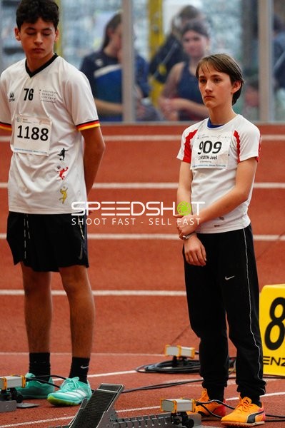 Athleten am Startblock