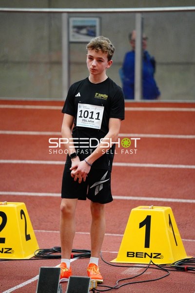 Athlet mit Startnummer 1011 in Aktion