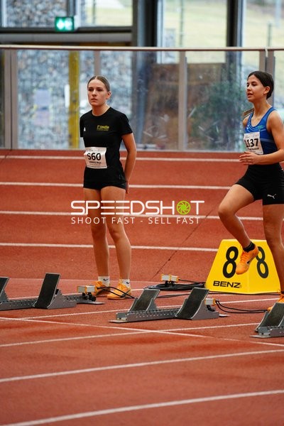 Athletinnen am Startblock