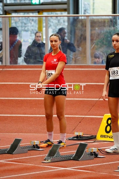 Athletinnen am Startblock