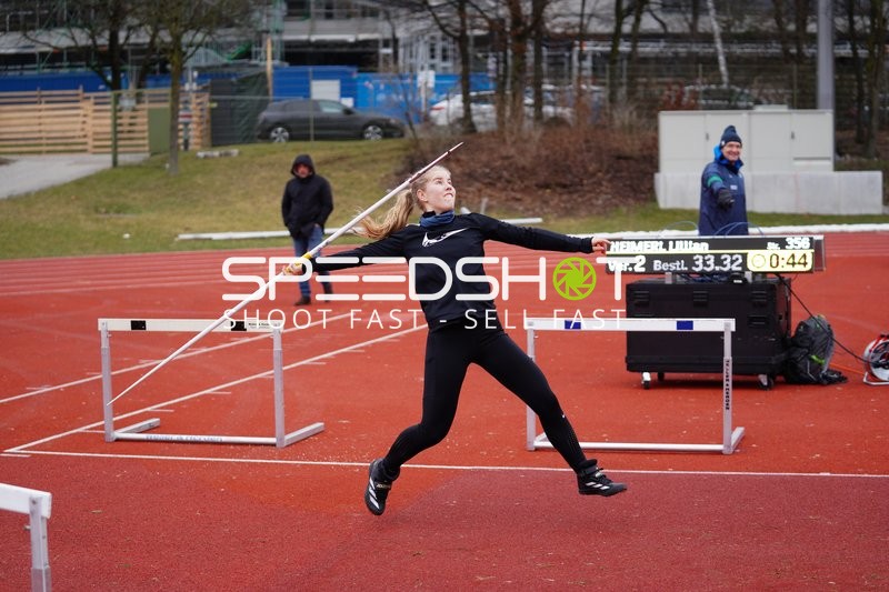 Speerwurf bei Südbayrischer Meisterschaft