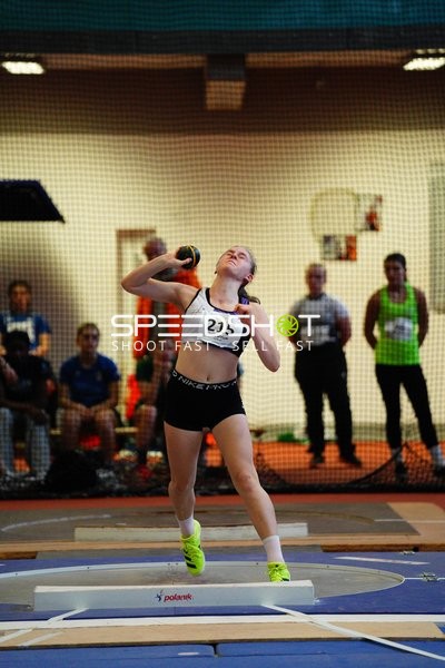 Kugelstoßen bei Südbayrischer Meisterschaft