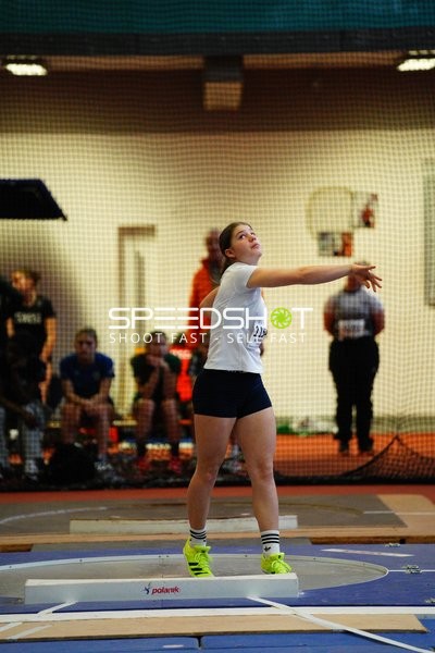 Kugelstoßen bei Südbayrischer Meisterschaft