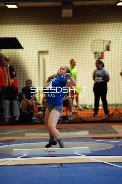 Kugelstoßen bei Südbayrischer Meisterschaft