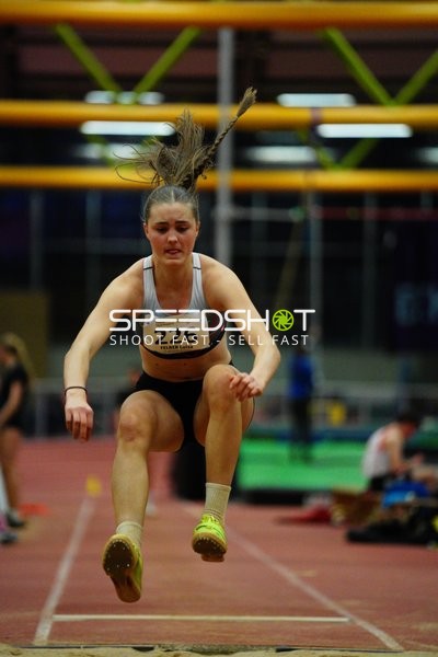 Startnummer 226 beim Weitsprung