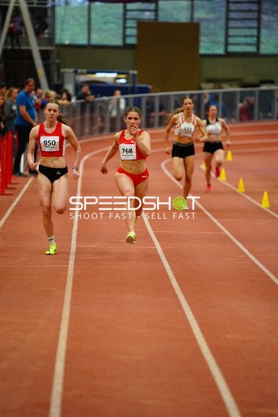 Sprint mit Startnummern 950 und 768