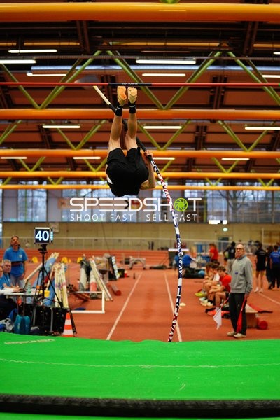 Stabhochsprung in Aktion